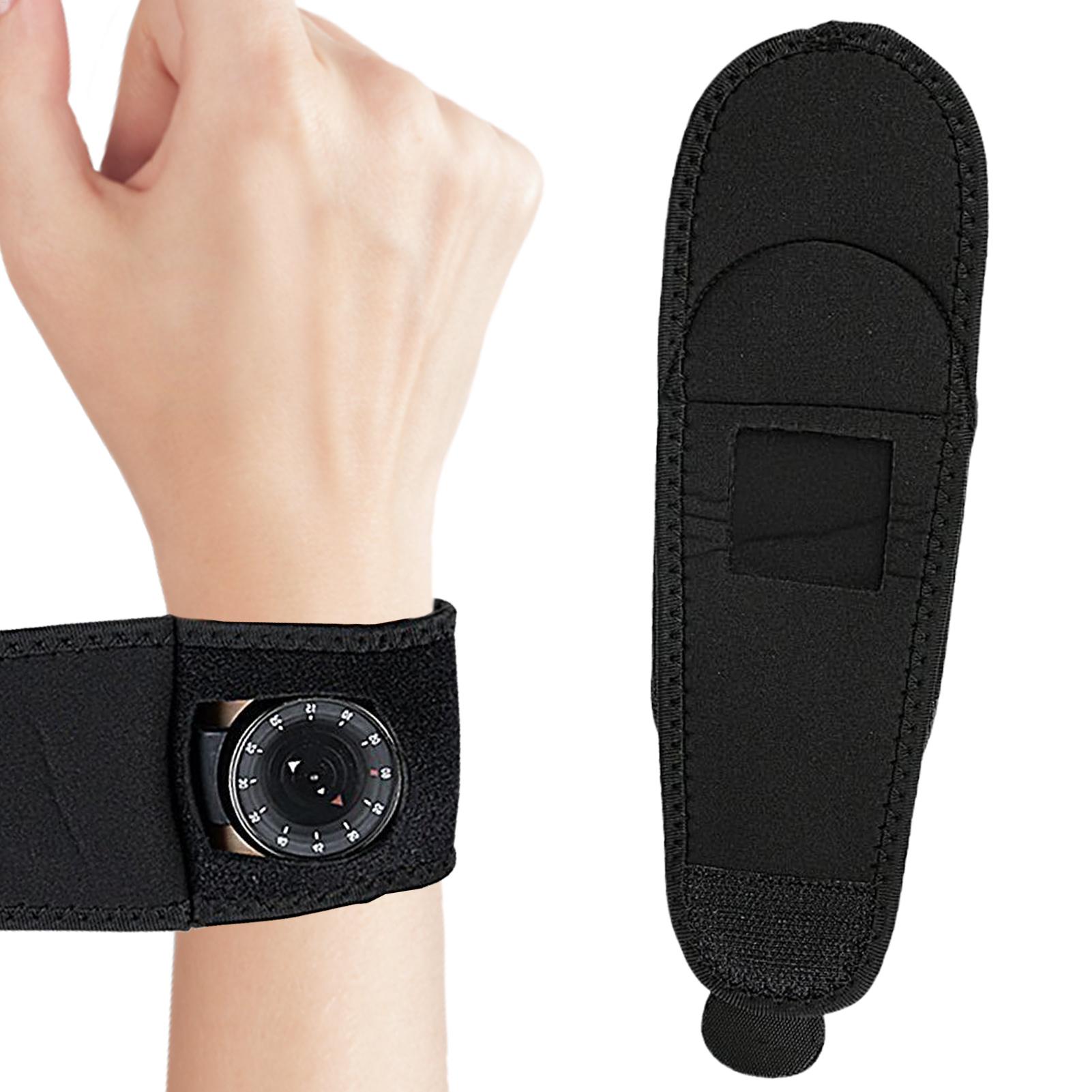 Sweat Band Wrist - ฝาครอบสายนาฬิกา ฝาครอบสายนาฬิกาสำหรับผู้ชาย โครงสร้างเบาะในตัว ผ้าพันกันเหงื่อสำหรับวิ่ง ผู้หญิง ผู้ชาย