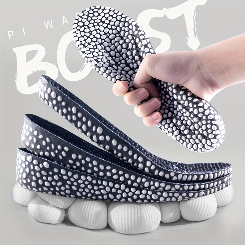 Running Gear Woman - 1 คู่บูสต์ความสูงเพิ่มรองเท้าพื้นรองเท้าผู้ชายผู้หญิงนุ่มสบายวิ่งกีฬาสำหรับเท้า 1.5/2.5/3.5 ซม.แผ่นรองรองเท้า