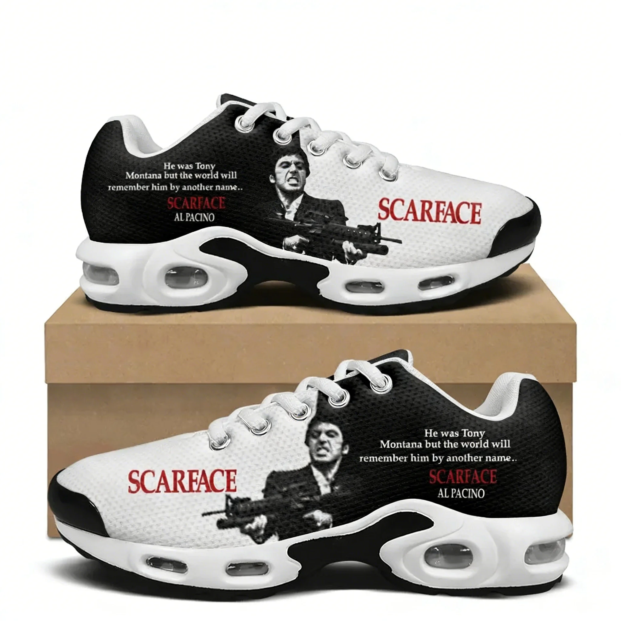 รองเท้าผ้าใบ Scarface Air Cush - Running Gear Woman บทวิจารณ์และราคา