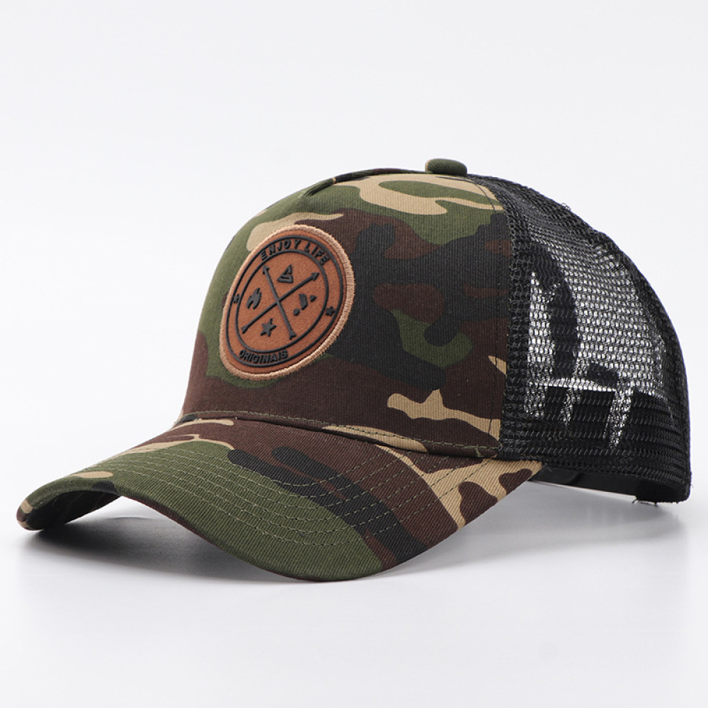 หมวกแก๊ปตาข่ายลายพรางแบบลำลอง  - Running Cap Mesh บทวิจารณ์และราคา