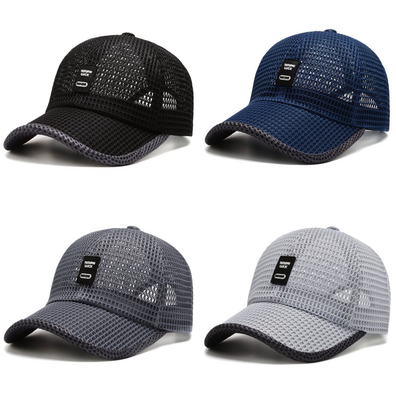หมวกแก๊ปตาข่ายระบายอากาศ แห้งเ - Running Cap Mesh บทวิจารณ์และราคา