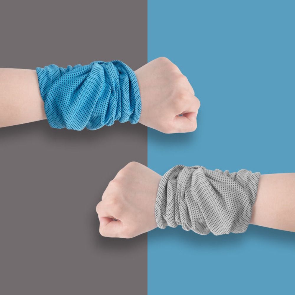 ผ้าเช็ดเหงื่อแบบพกพา ทำจากใยโพ - Sweat Band Wrist บทวิจารณ์และราคา