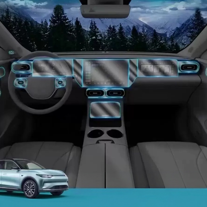 ฟิล์มป้องกันรอยขีดข่วนสำหรับภา - Running Gear In A Car บทวิจารณ์และราคา