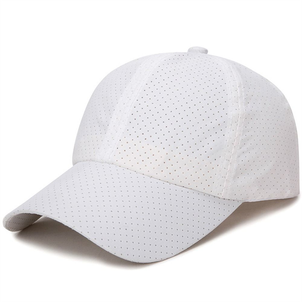 หมวกกันแดดหมวกเบสบอลแห้งเร็วหม - Running Cap Mesh บทวิจารณ์และราคา