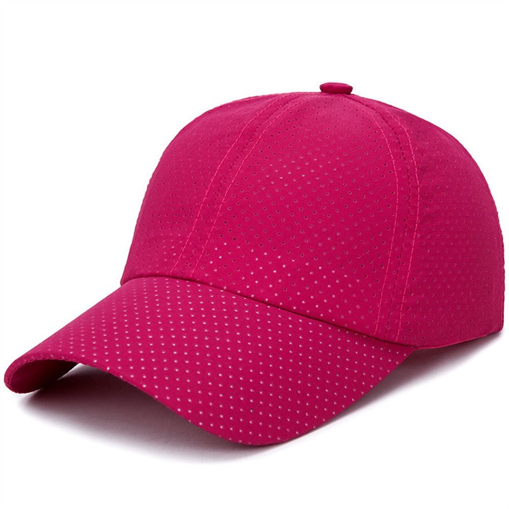 หมวกกันแดดหมวกเบสบอลแห้งเร็วหม - Running Cap Mesh บทวิจารณ์และราคา