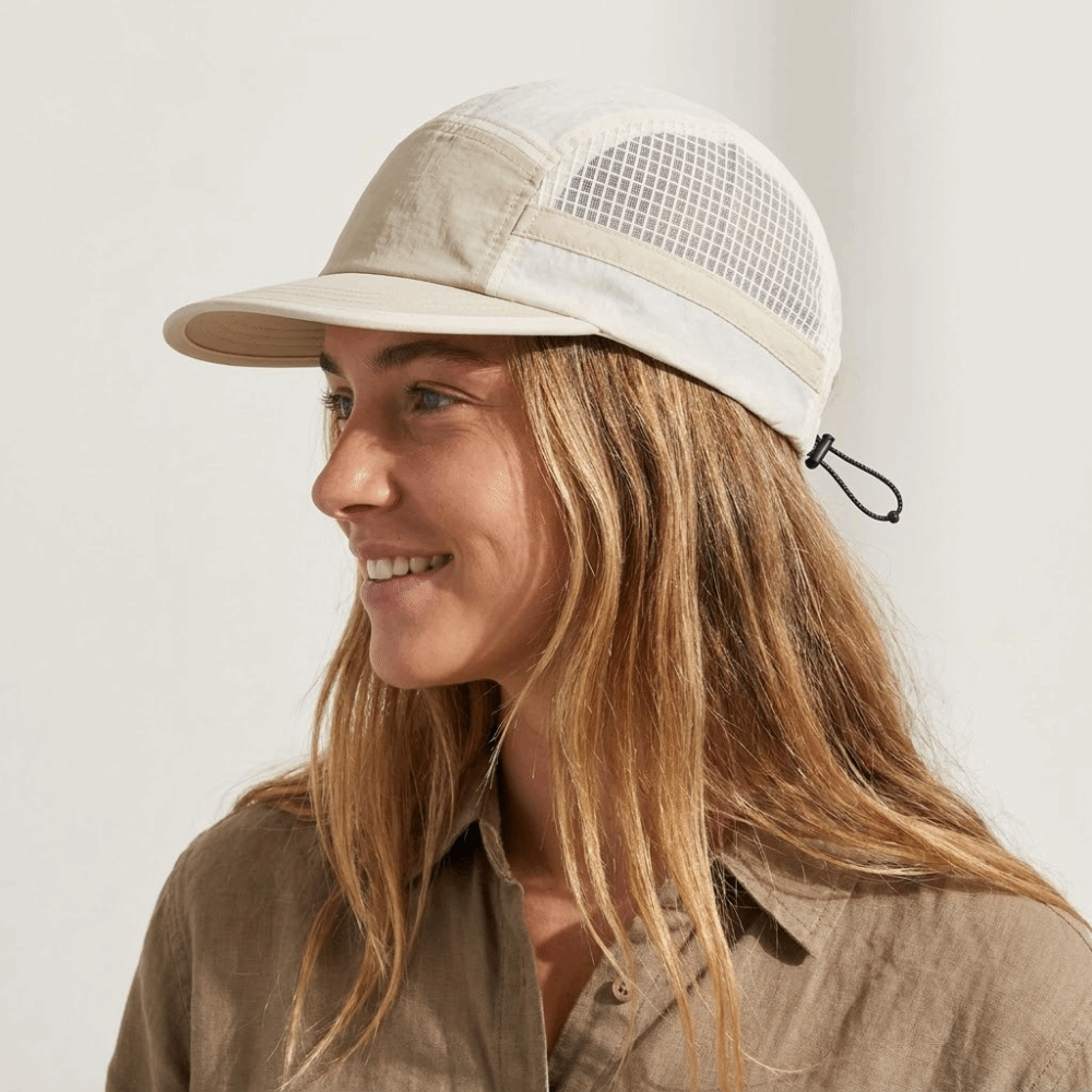 หมวกเบสบอลแบบแห้งเร็ว ลายบล็อก - Running Cap Mesh บทวิจารณ์และราคา