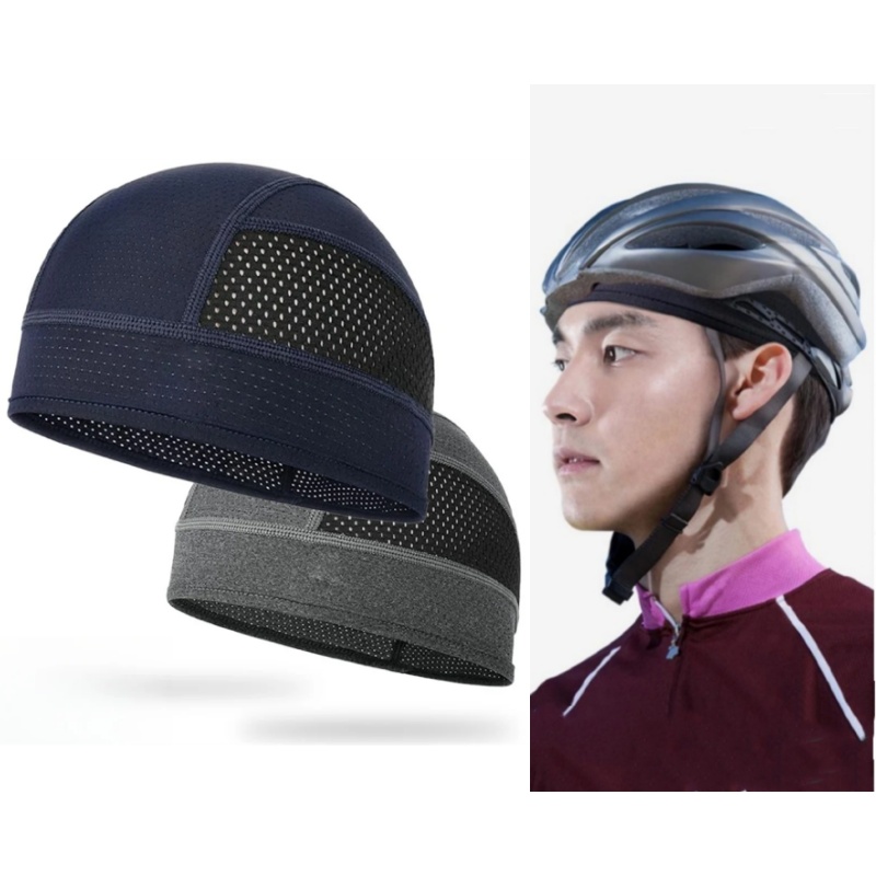หมวกซับในหมวกกันน็อคสำหรับปั่น - Running Cap Mesh บทวิจารณ์และราคา