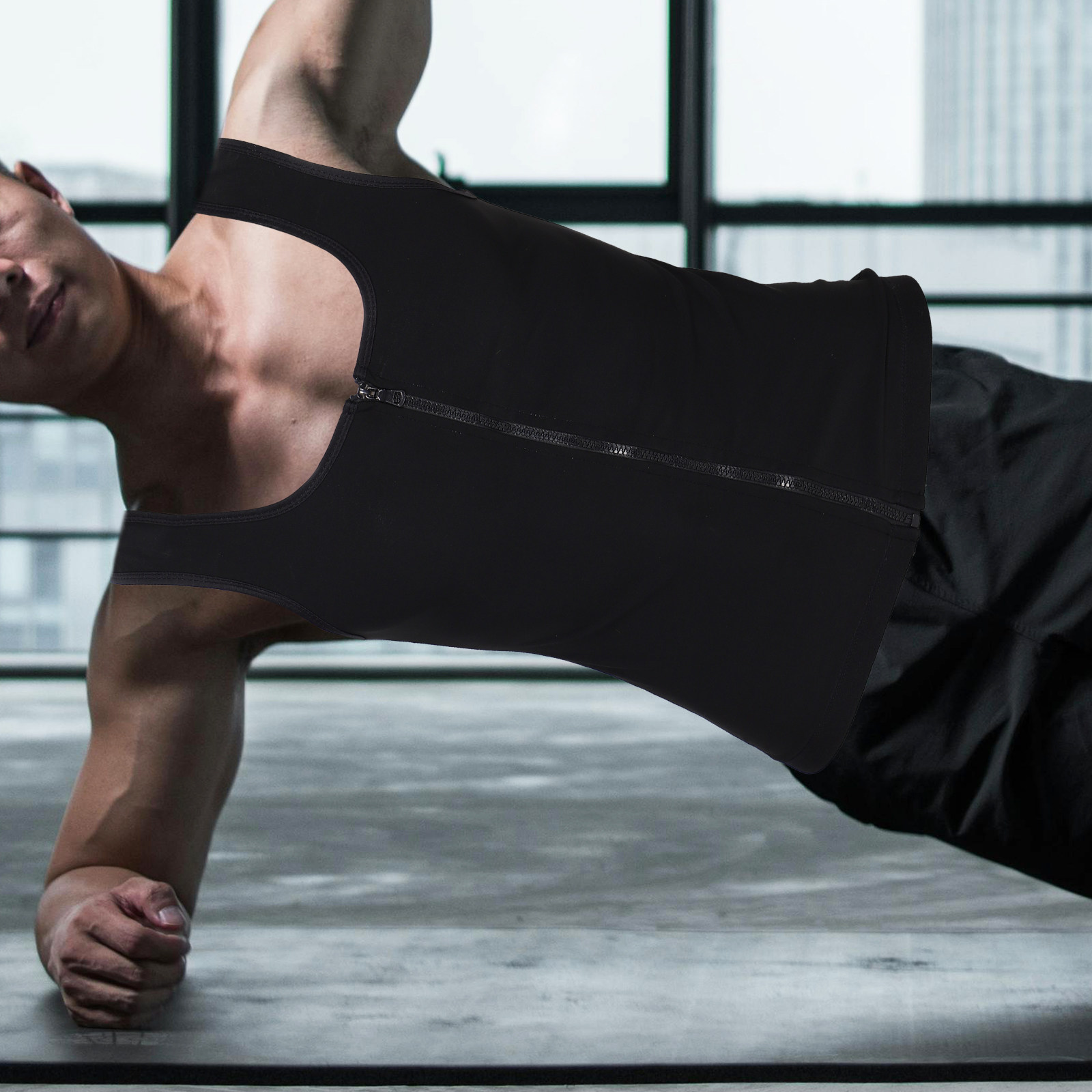 เสื้อกั๊กออกกำลังกายผู้ชายแบบม - Running Gear Tank บทวิจารณ์และราคา