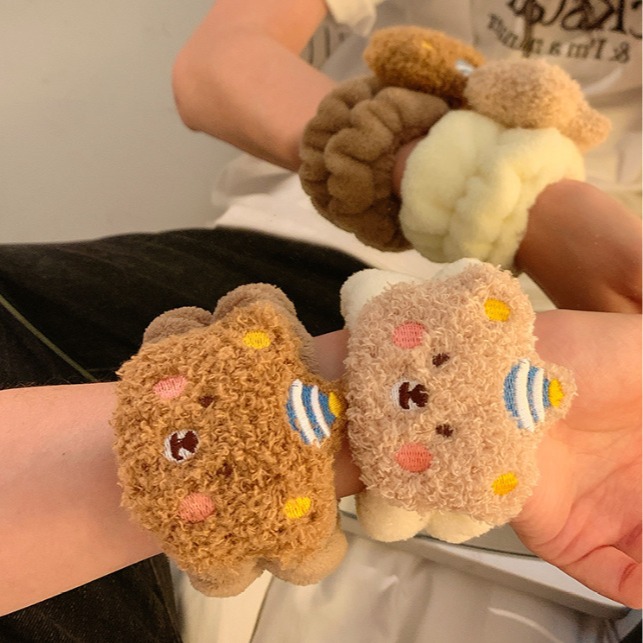 สายรัดข้อมือการ์ตูนหมีสำหรับล้ - Sweat Band Wrist บทวิจารณ์และราคา