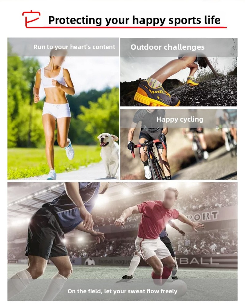 สนับเข่าแบบมีสปริงสำหรับผู้ชาย - Running Gear Equipment บทวิจารณ์และราคา